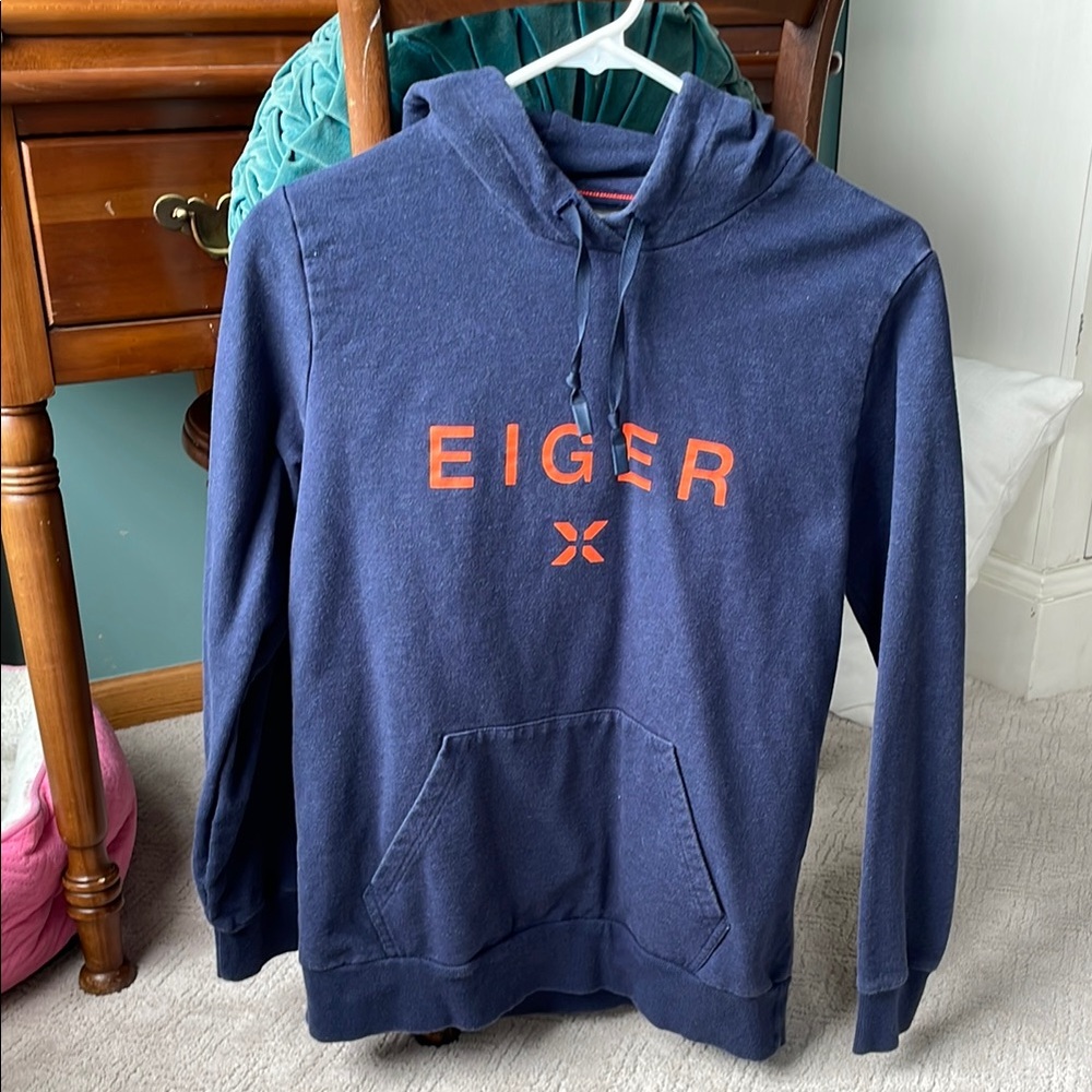 Mammut Eiger Navy Blue Hoodie- Womens M